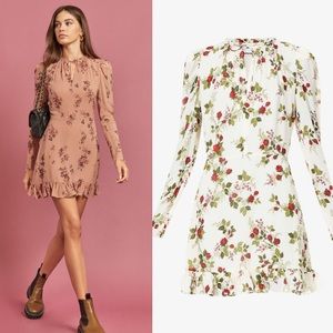 Worn once Reformation Marcy dress in Regency sz 8